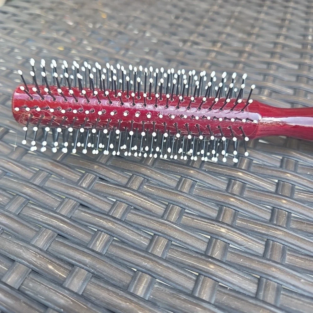 Spornette Vintage Round Tip Bristle Hair Brush #822 P-T Taiwan